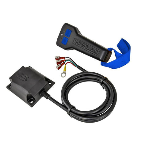 Universal 10k LB 12V SX10SR DC Graphite Synthetic Rope Winch - View 5 | Dirty Garage