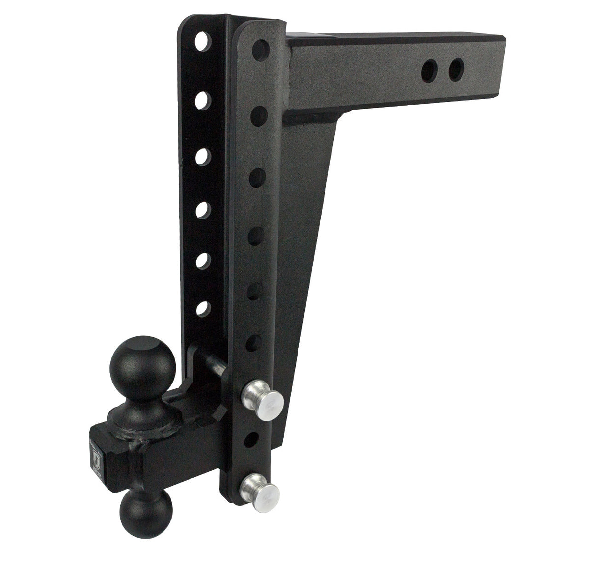 Universal 2.5 Heavy Duty 12 Drop Rise Hitch | Dirty Garage