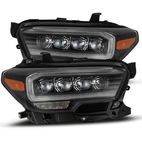 2016-2023 Tacoma Nova-Series LED Projector Headlights Plank Style Black Activation Light | Dirty Garage