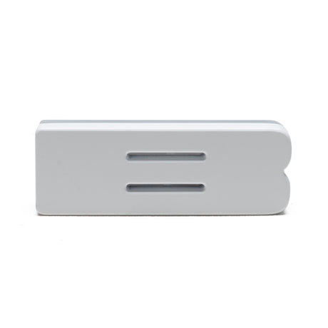 Universal Illuminated LED B Letter Badge w/ Matte White Surface Finish | Dirty Garage