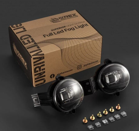 2002-2009 Ram 1500 HD DoubleTap Dual Color LED Projector Fog Lights White Amber - View 6 | Dirty Garage