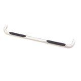 2001-2013 GM 1500 Crew Cab (Body Mount) 3" Polished Round Bent SS Nerf Bars - Pair | Dirty Garage