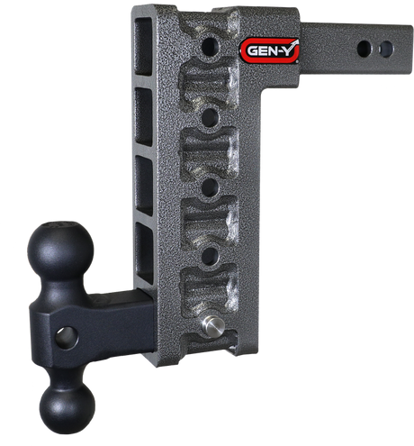 Gen-Y Mega Duty 2in Shank 10in Drop 1.5K TW 10K Hitch w/GH-031 Dual-Ball | Dirty Garage
