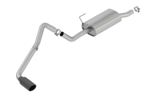 Borla 05-19 Nissan Frontier 4.0L V6 AT/MT Regular Cab S-type Exhaust (2wd/4wd) - Black Chrome Tip | Dirty Garage