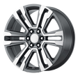 Performance Replicas PR182 Gunmetal Machined Wheel | Dirty Garage
