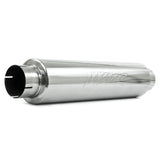 MBRP Universal Quiet Tone Muffler 4in Inlet/Outlet 24in Body 6in Dia 30in Overall T409 | Dirty Garage