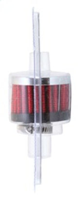 Universal Clamp On Rubber Base Crankcase Vent Filter 0.375in Flange ID x 2in OD x 1.5in Height - View 8 | Dirty Garage