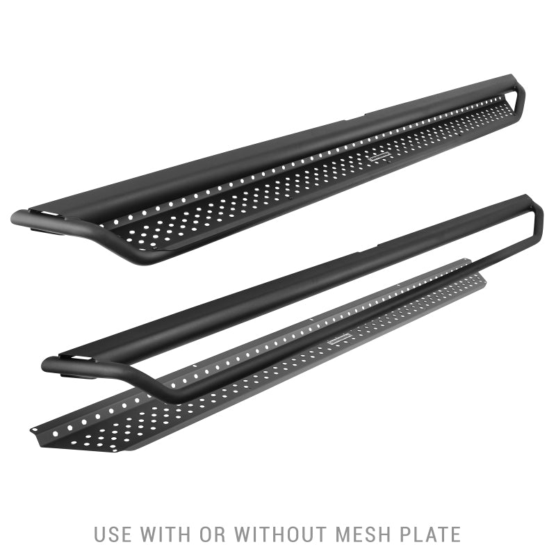 Go Rhino Dominator Extreme D1 Side Steps - Tex Blk - 87in - View 13 | Dirty Garage