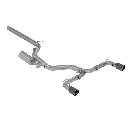 2015-2017 VW Golf GTI 2.0L Turbo 3" T304 Cat Back Exhaust Dual Split Rear Exit | Dirty Garage