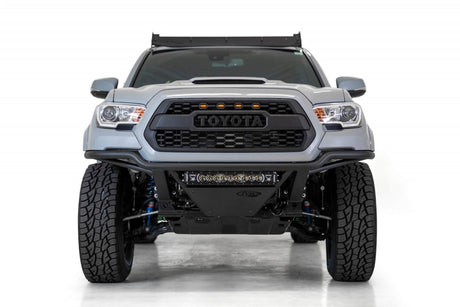 2016-2023 Tacoma PRO Bolt-On Front Bumper Hammer Black - View 2 | Dirty Garage