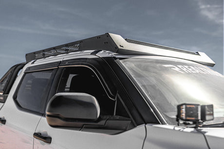 Go Rhino 22-23 Toyota Tundra CrewMax Ceros Low Profile Roof Rack - Tex. Blk - View 4 | Dirty Garage