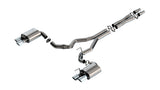 Borla 2024 Ford Mustang GT 5.0L V8 w/ Active Exhaust ATAK Cat-Back Exhaust System | Dirty Garage
