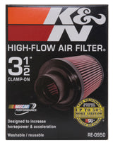 Universal Rubber Filter 3 1/2inch ID FLG/6inch Base/4-5/8inch Top/6inch Height - View 10 | Dirty Garage