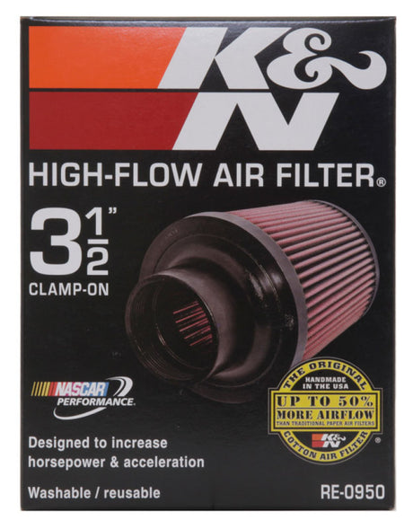 Universal Rubber Filter 3 1/2inch ID FLG/6inch Base/4-5/8inch Top/6inch Height - View 10 | Dirty Garage