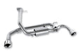 Borla 10-13 Mazda 3/Mazdaspeed 3 2.5L/2.3L Turbo FEW MT Hatchback SS Exhaust (rear section only) | Dirty Garage