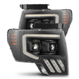 2009-2014 F-150 Luxx-Series LED Projector Black Headlights | Dirty Garage
