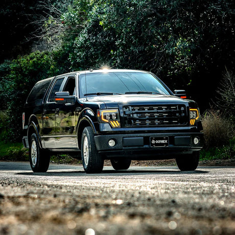 2009-2014 F-150 Nova-Series LED Projector Alpha-Black Headlights - View 6 | Dirty Garage