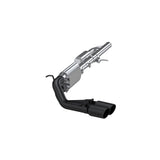 2009-2024 GM 3" Cat Back Pre-Axle Dual Outlet 4" Tip Black | Dirty Garage