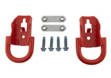 2015-2022 F-150 Tow Hooks - Red - View 3 | Dirty Garage