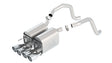 Borla 05-08 Chevrolet Corvette Coupe/Conv 6.0L/6.2L 8cyl Aggressive ATAK Exhaust (rear section only) | Dirty Garage