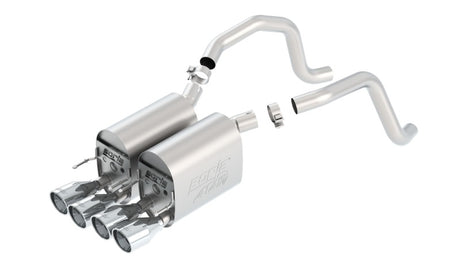 Borla 05-08 Chevrolet Corvette Coupe/Conv 6.0L/6.2L 8cyl Aggressive ATAK Exhaust (rear section only) | Dirty Garage
