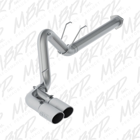 2017-2019 Superduty 6.7L 4" Filter Back Single Side Dual Exit T409 Exhaust System - View 2 | Dirty Garage