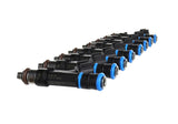 Universal 55 LB/HR at 40PSI Fuel Injector Set 8 Pack - View 5 | Dirty Garage