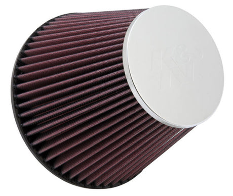 Universal Round Tapered Universal Air Filter 6in Flange ID x 7.5in Base OD x 4.5in Top OD x 6in H | Dirty Garage