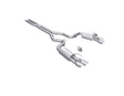 2024-2026 Superduty Mustang GT Armor Lite 3" Street Profile Catback Exhaust Stainless Steel Tips | Dirty Garage