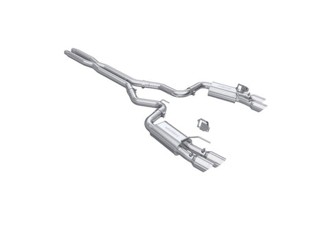 2024-2026 Superduty Mustang GT Armor Lite 3" Street Profile Catback Exhaust Stainless Steel Tips | Dirty Garage