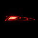 2020-2024 Supra Luxx-Series FT-1 Style LED Tail Lights Black - View 2 | Dirty Garage