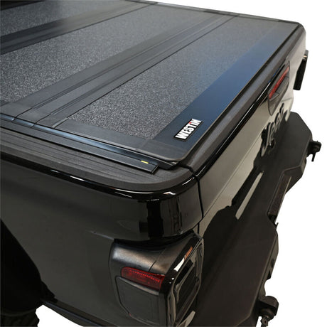 Westin 20-22 Jeep Gladiator JT 4WD 5ft. Bed Hard Tri-Fold Tonneau Cover - Black - View 3 | Dirty Garage