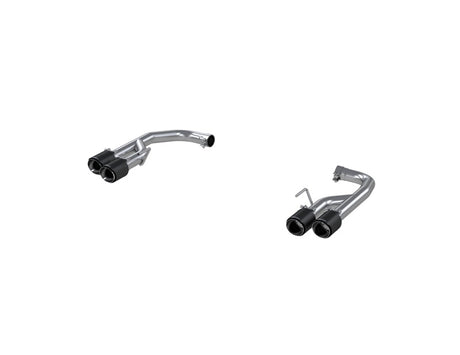 2018-2021 Mustang GT 5.0L 2.5i Axle-Back Dual Rear Exit Quad CF Tips | Dirty Garage