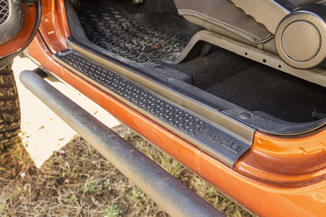 Rugged Ridge 07-18 Jeep Wrangler JK 2-Door All Terrain Entry Guard Kit - View 3 | Dirty Garage