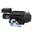 Universal 18k 12V DC Tiger Shark 18000SR Winch w/ Black Synthetic Rope | Dirty Garage