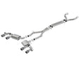 Borla 17-18 Chevrolet Camaro ZL1 6.2L V8 Atak Catback Exhaust w/ Dual Mode Valves CF Black Anod | Dirty Garage