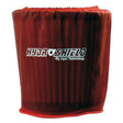 Universal Red Water Repellant Pre-Filter 5" Base 5" Tall 4" Top | Dirty Garage