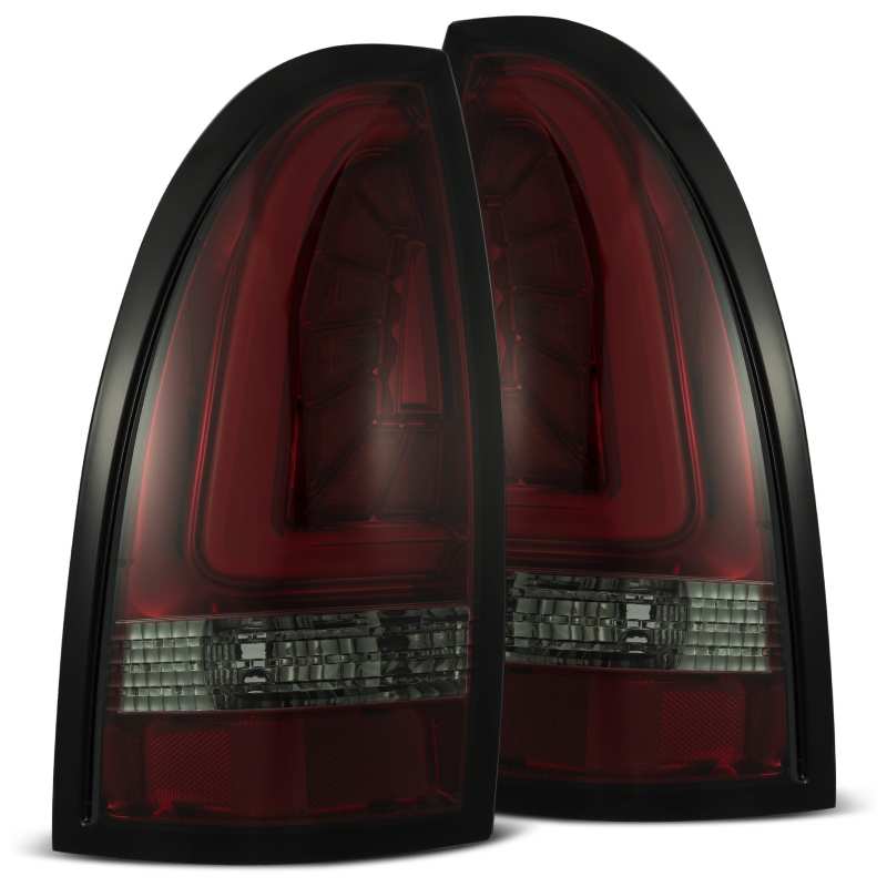 2005-2015 Tacoma Pro-Series LED Tail Lights Red Smoked - View 2 | Dirty Garage