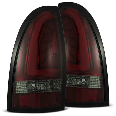 2005-2015 Tacoma Pro-Series LED Tail Lights Red Smoked - View 2 | Dirty Garage