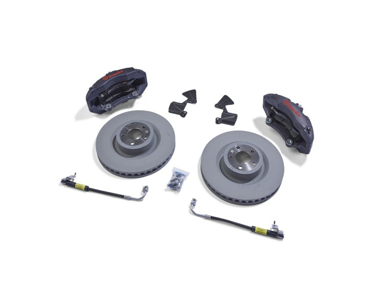 2015-2016 Mustang Performance Pack 6 Piston Front Brake Upgrade Kit - View 3 | Dirty Garage
