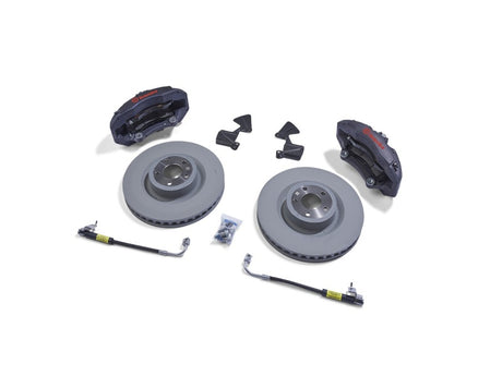 2015-2016 Mustang Performance Pack 6 Piston Front Brake Upgrade Kit - View 3 | Dirty Garage