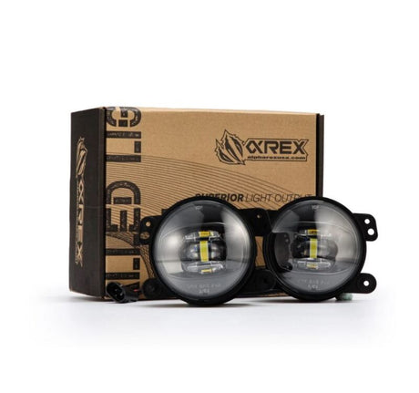 Universal DoubleTap Dual Color LED Projector Fog Lights White Amber - View 4 | Dirty Garage