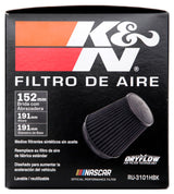 Universal Rubber Filter Round Tapered 6in Flange ID x 7.5in Base OD x 5.25in Top OD x 8in Height - View 7 | Dirty Garage