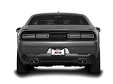Borla 15-16 Dodge Challenger R/T 5.7L Dual Rectangle Angle Cut Dual Split Rear Exit ATAK Exhaust - View 5 | Dirty Garage