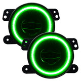 2007-2024 Wrangler High Performance LED Fog Lights ColorSHIFT Dynamic - View 20 | Dirty Garage
