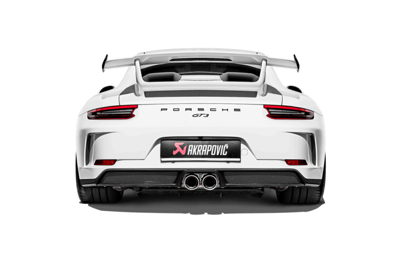 2018 Porsche 911 GT3 Slip-On Race Line Titanium Tail Pipe Set - View 2 | Dirty Garage