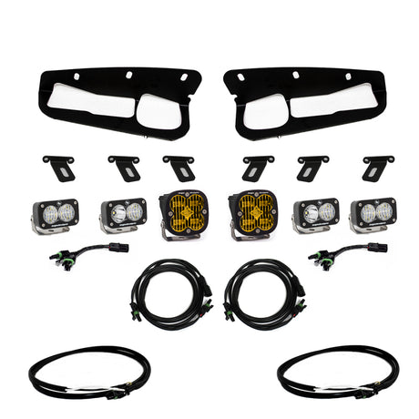 2021-2026 Bronco Amber SAE Fog Pocket Kit w/ Upfitter | Dirty Garage