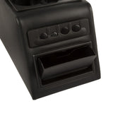 Rugged Ridge Ultimate Locking Console Black 76-95 Jeep CJ / Jeep Wrangler - View 3 | Dirty Garage