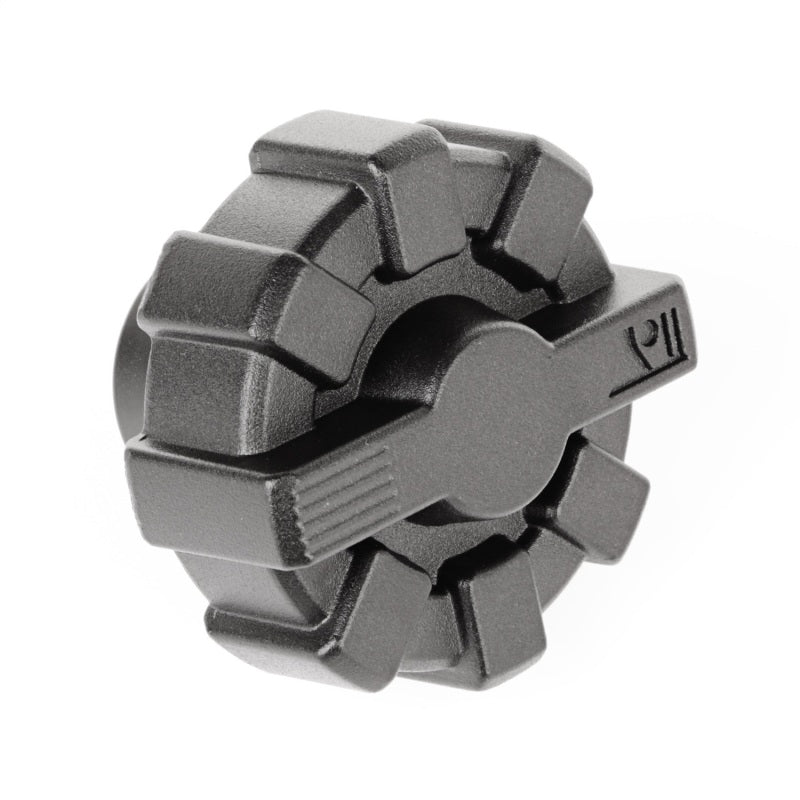 Rugged Ridge 01-19 Jeep Wrangler TJ/LJ/JK/JL Black Elite Aluminum Fuel Cap | Dirty Garage