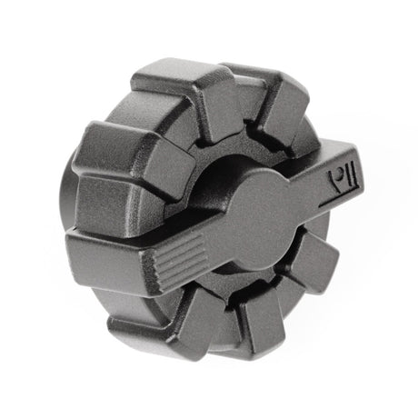 Rugged Ridge 01-19 Jeep Wrangler TJ/LJ/JK/JL Black Elite Aluminum Fuel Cap | Dirty Garage